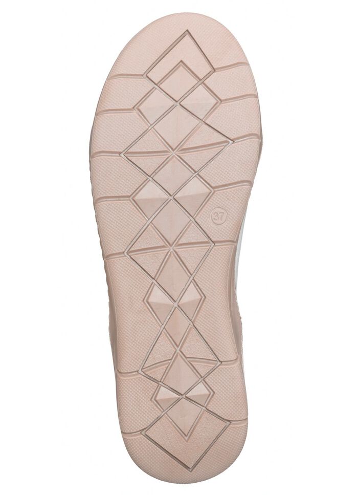 Gemini enkellaarsjes met twee ritsen WIT