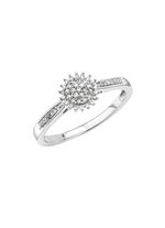 Elegante damesring met 51 diamanten 