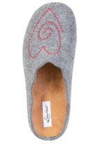 Laurina, klassieke damespantoffels, met uitneembaar voetbed 