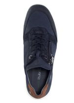 Waldl&auml;ufer veterschoen van nubuckleer met su&egrave;de details 