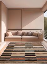 Brug en tapijt voor binnen- en buitengebruik 