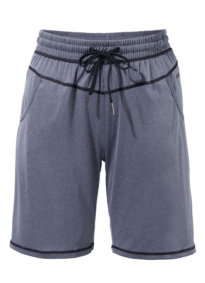 Functionele short van “LPO” in 3 kleuren GRIJS GEMÊLEERD