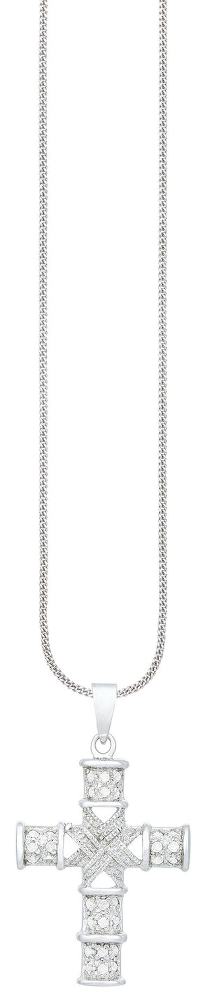Geweldige kruishanger met diamanten
