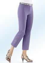 7/8 broek met decoratief plaatmotief AMETHIST