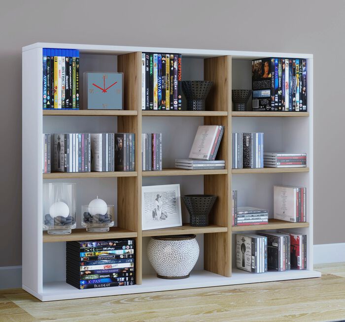 Plank gemaakt van replica van een houten structuur 