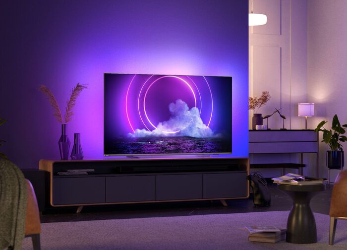 Philips 4K Ultra HD Ambilight LED-tv, compatibel met DTS Play-Fi 