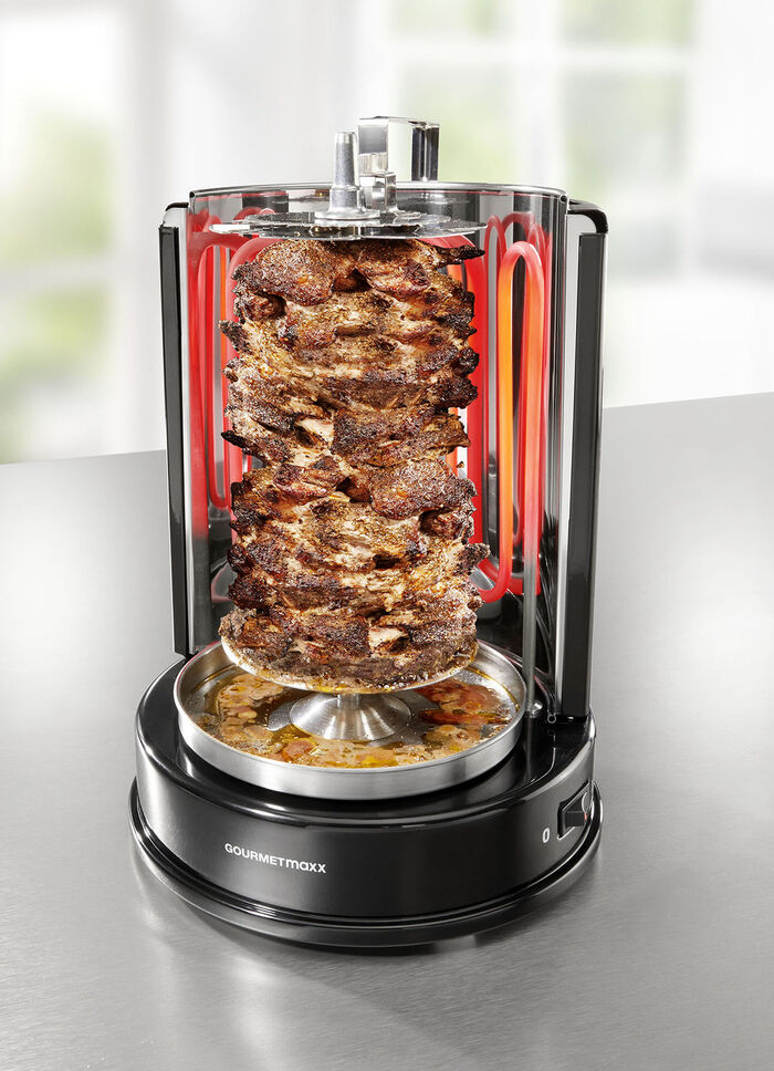 Multigrill voor maximaal 4 kg vlees 