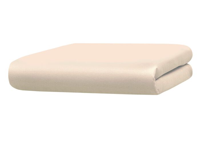 Hoogwaardig en zacht hoeslaken in 2 kwaliteiten NATUUR