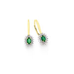 Oorbellen met diamanten 