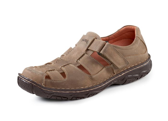 Slippers met luchtige openingen 