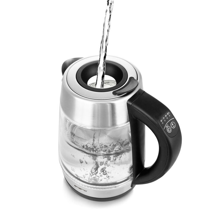 Emerio waterkoker met instelbare temperatuur 