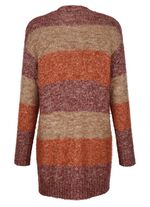 Gebreid vest in garenmix 