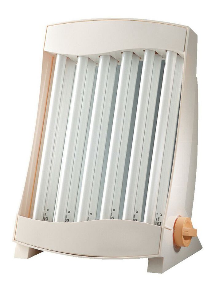 Gezichtsolarium voor een aangename bruine kleur 