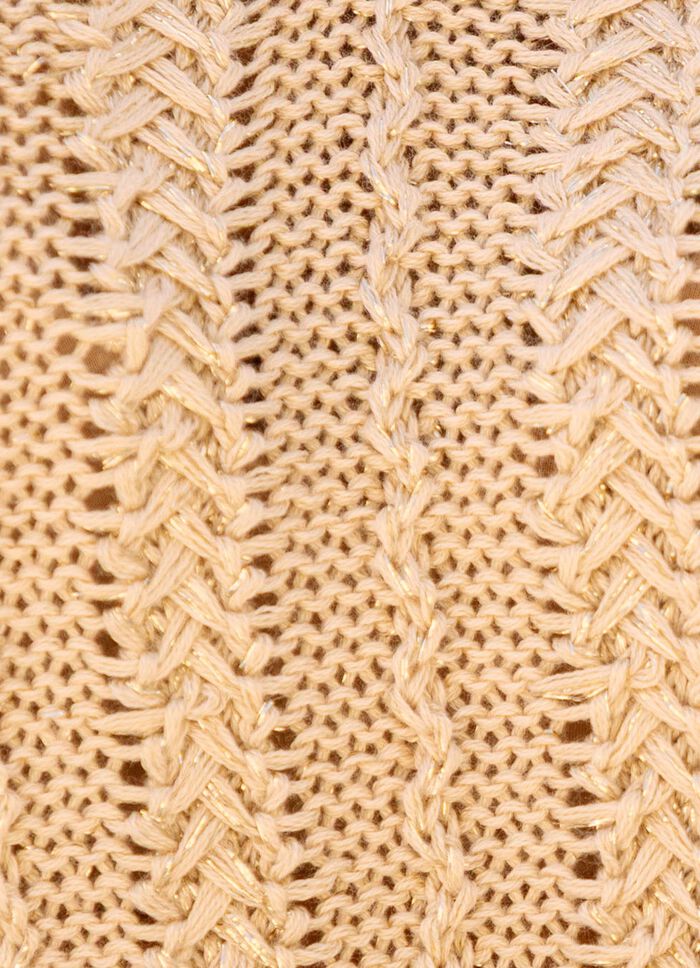 Trui met elegante glitteraccenten 