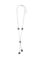 Ketting met druppelvormige Tahitiaanse kweekparels 