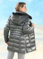 Donsjack in 2 kleuren TITANIUM