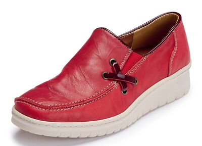 ELENA EDEN pantoffels met een gerimpelde structuur 