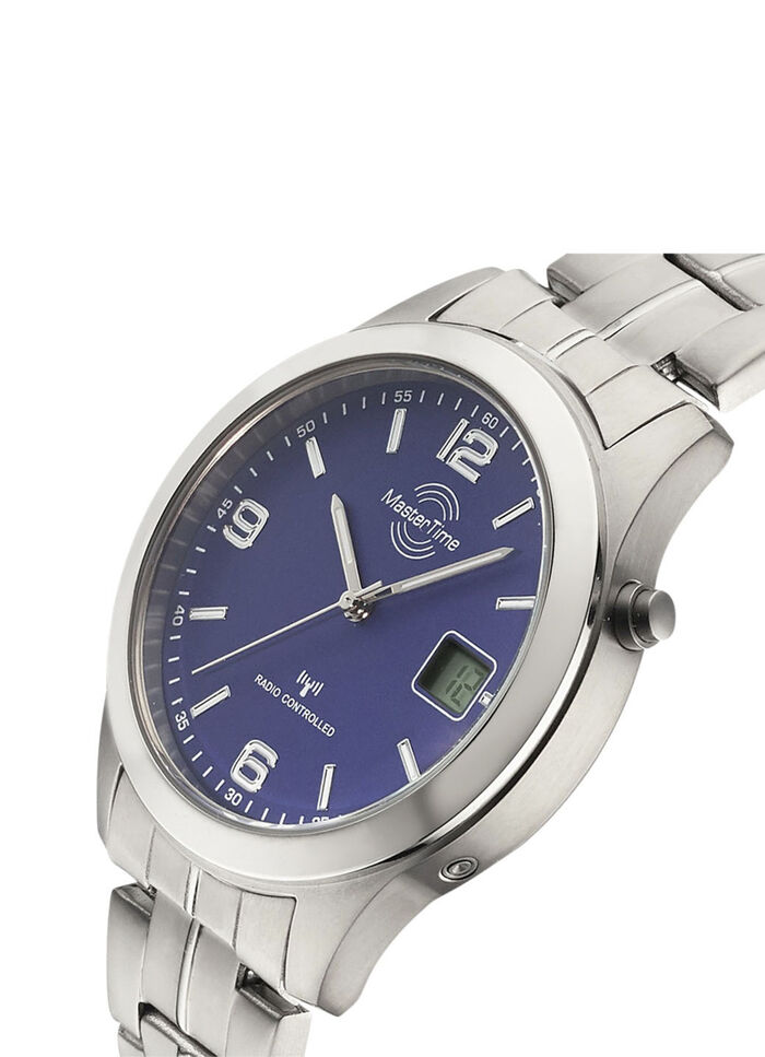 Radiogestuurd herenhorloge met titanium band 