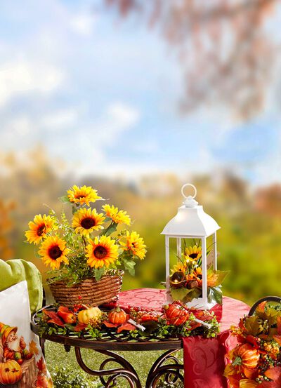 Tafelloper van kunststof en textiel 