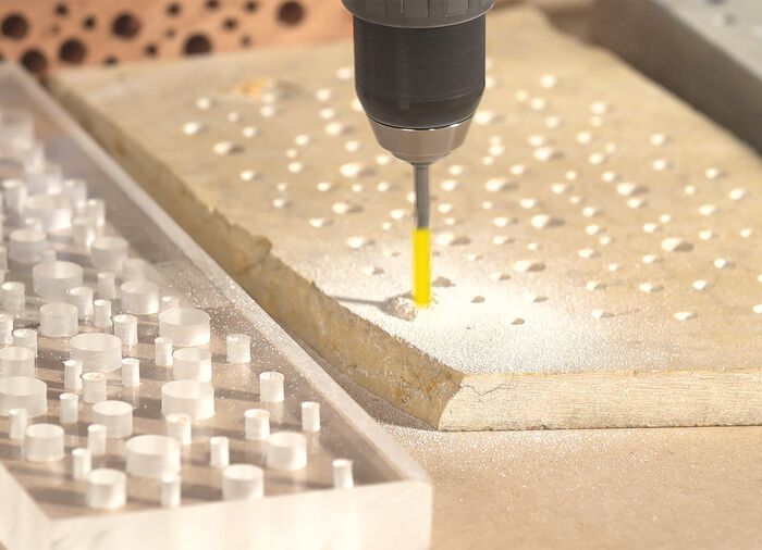 Hammersmith Drill Bit Pro-boorkoppen ZWART-ZILVER