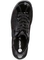 Remonte veterlaarsje gemaakt van crashlak ZWART