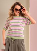 Trui met mooi streepmotief 