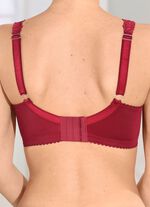 BH met subtiel glanzend elastisch kant 