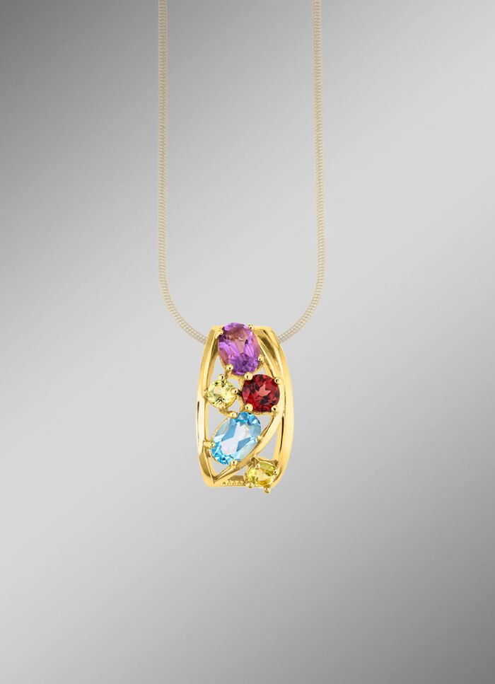 Elegantie in elk detail: hangers met echte edelstenen 