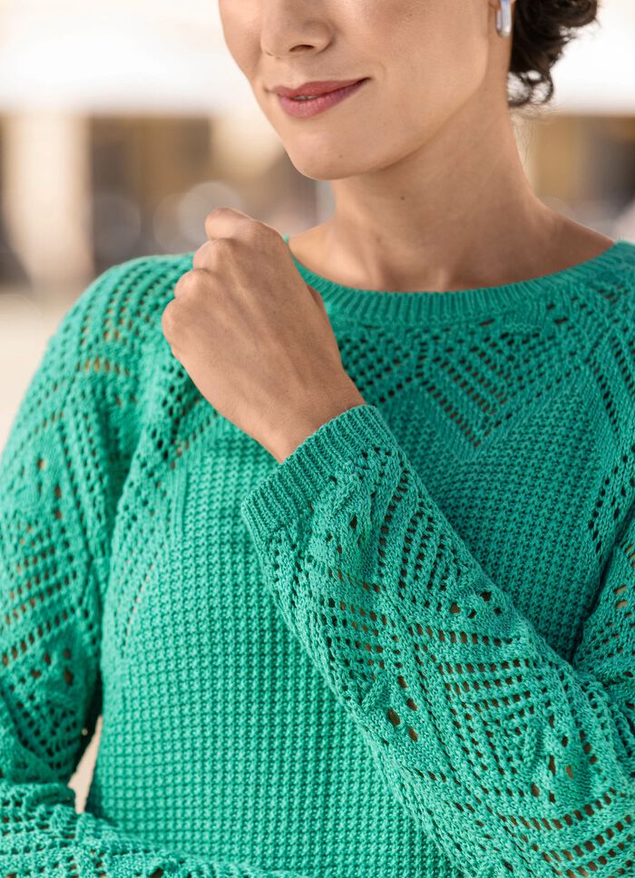 trui in breimix JADEGR&Uuml;N