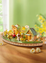 Verlichte paasdecoratie 