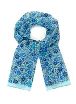 Sjaal met fantasie bloemenmotief 