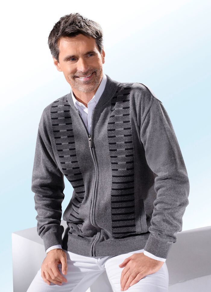 Jack met volledige ritssluiting in 2 kleuren 