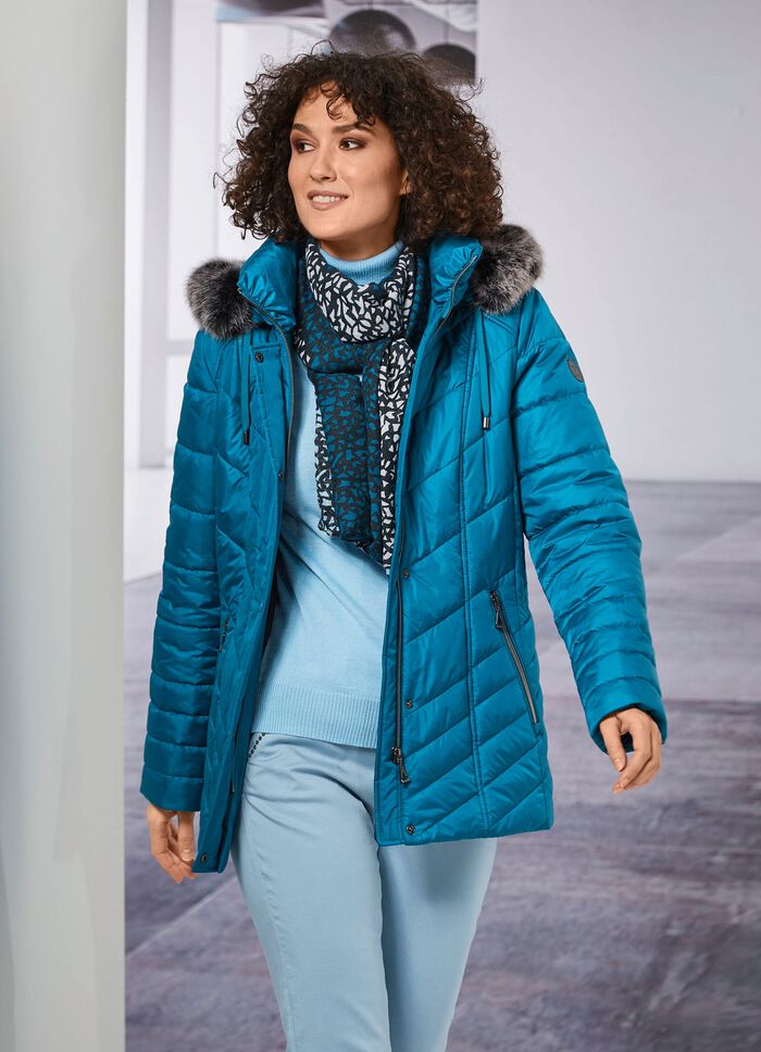 Jas met afneembare capuchon 