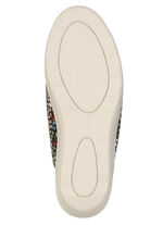 Comfortabele damesmuiltjes, breedte G, met klittenbandsluiting SCHWARZ-BUNT