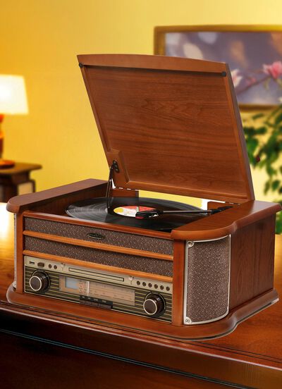 Nostalgisch stereosysteem 