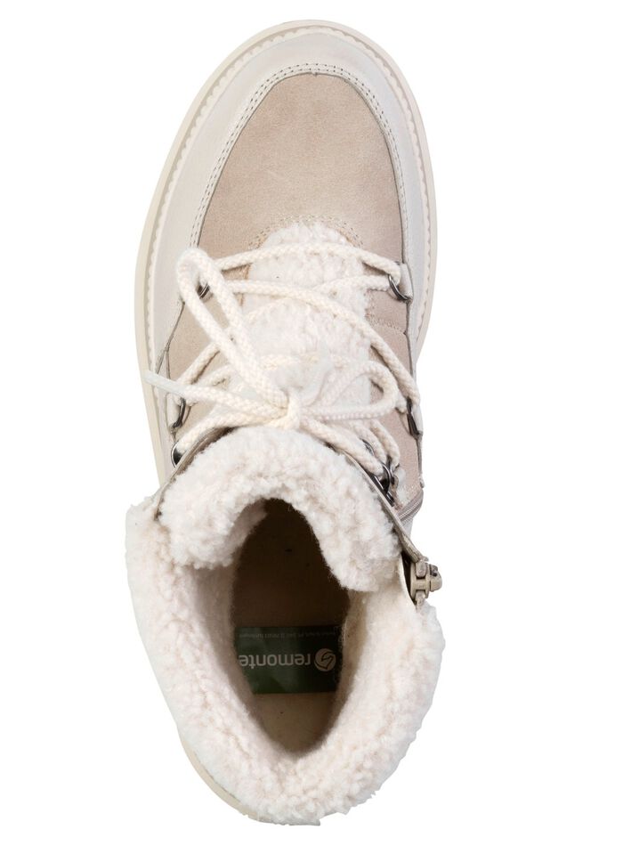 Remonte, gevoerde dameslaarzen, winterschoenen, breedte G, met rits 