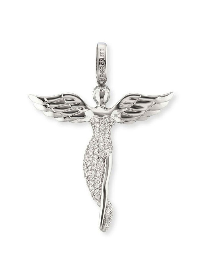 Kettinghanger 'Engel', met zirkonia, van Engelsrufer 