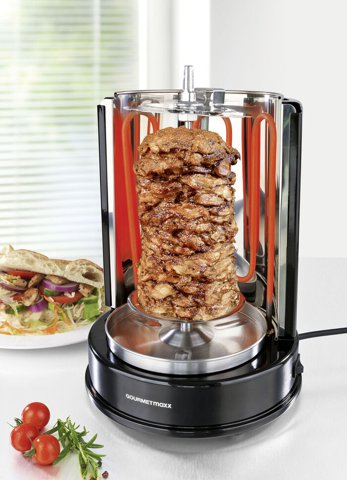 Rotisserie-grilloven voor maximaal 4 kg vlees 