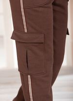 Broek met trekkoord BRUIN