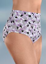 Pak van vier slips met printmotief 