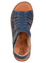 ELENA EDEN, klassieke damessandalen, breedte G, met klittenbandsluiting BLAU