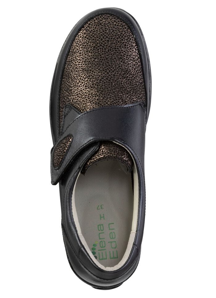 Schoenen met klittenband ZWART