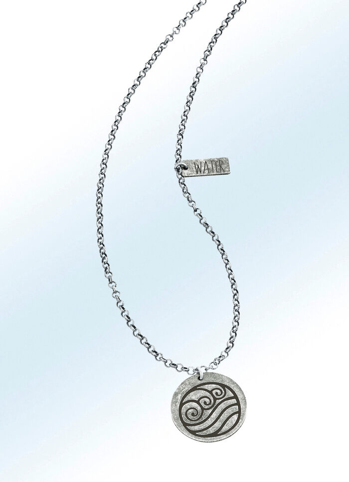 hanger van het element water, met ketting 