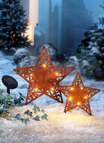 Sterren op zonne-energie, set van 2 