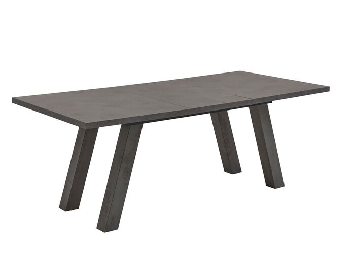 Eettafel met verlengstuk GRAFIET-GRAFIET