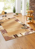 Geweven bruggen en tapijten met randen 