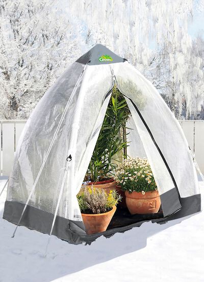 Igloo-wintertent met 3-laags luchtkussenisolatie 