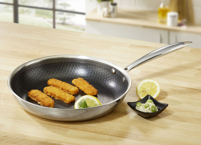 Livington Titan Pannen en kookpotten ROESTVRIJ STAAL