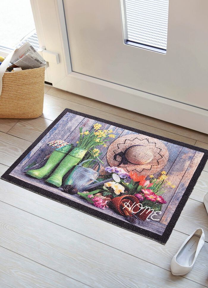 Huisdeurmat met antislip achterkant 