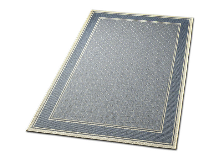 Bruggen en tapijten in sisal look BLAUW